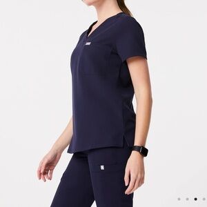 Navy figs scrubs